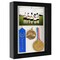 Americanflat Shadow Box Frame - 1.5 Interior Depth for Memorabilia - Display Case for Showcasing Souvenirs, Awards, and Medals - Shatter Resistant Glass - Hanging Hardware